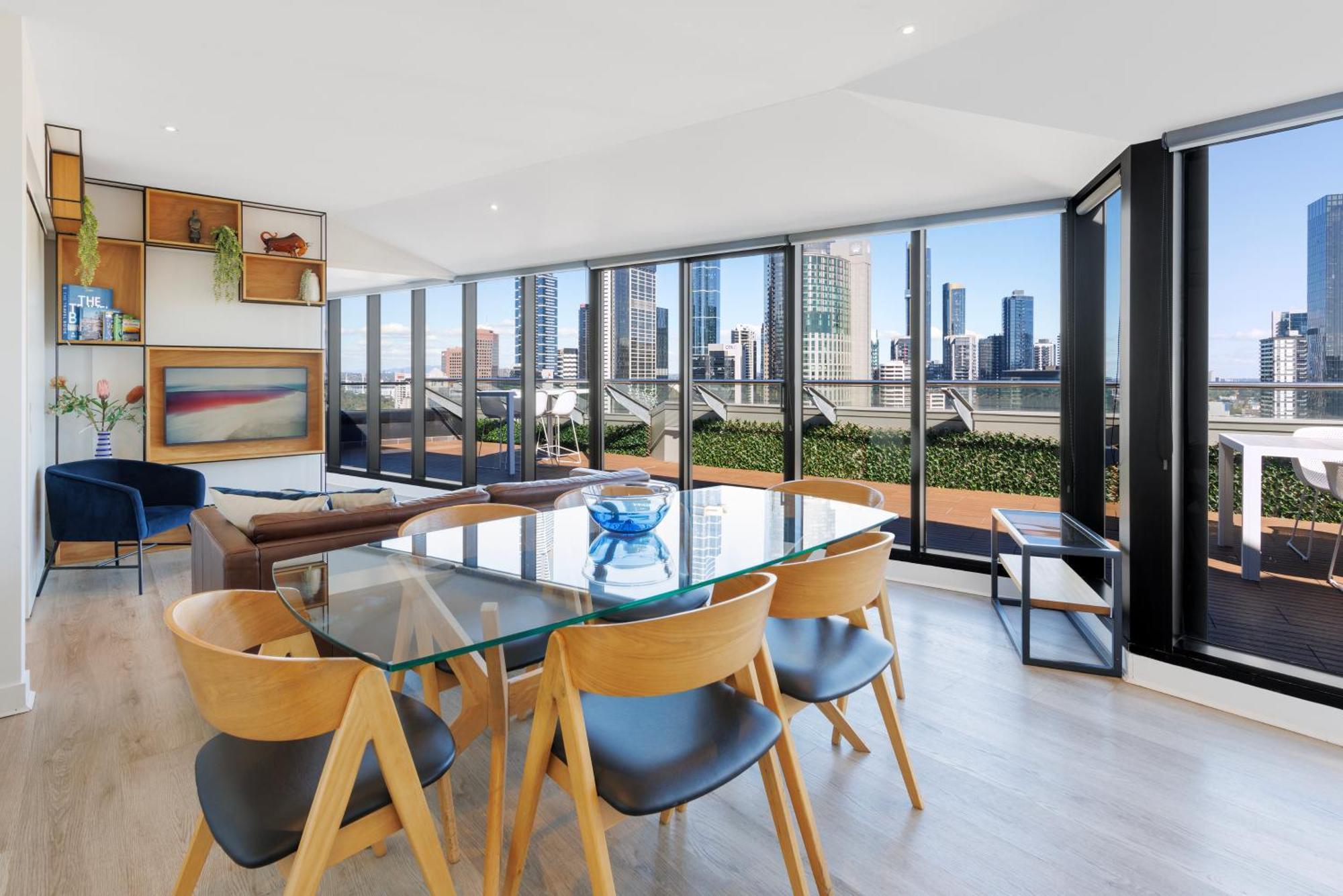 Flinders Luxury Penthouse Leilighet Melbourne Eksteriør bilde