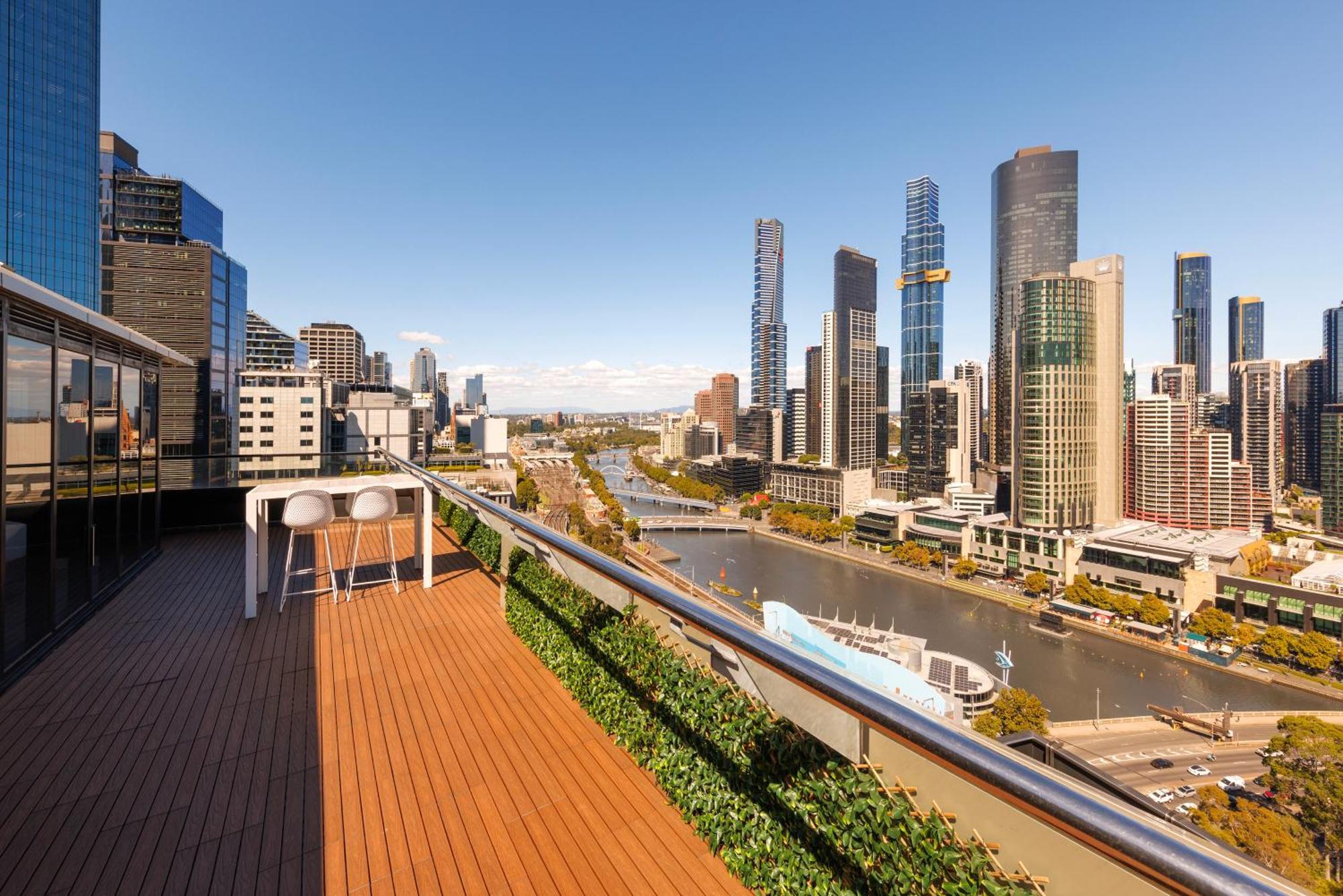Flinders Luxury Penthouse Leilighet Melbourne Eksteriør bilde