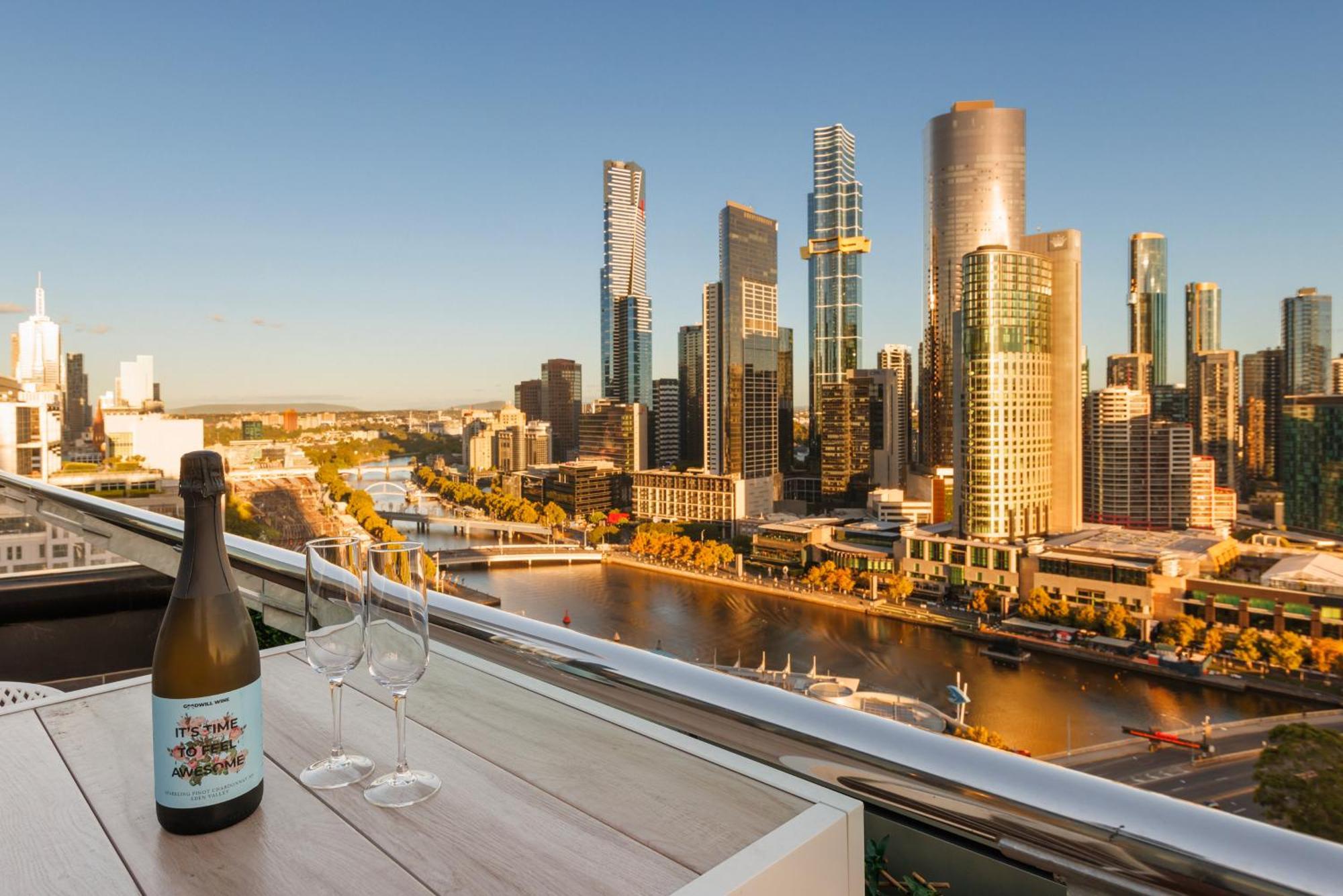 Flinders Luxury Penthouse Leilighet Melbourne Eksteriør bilde