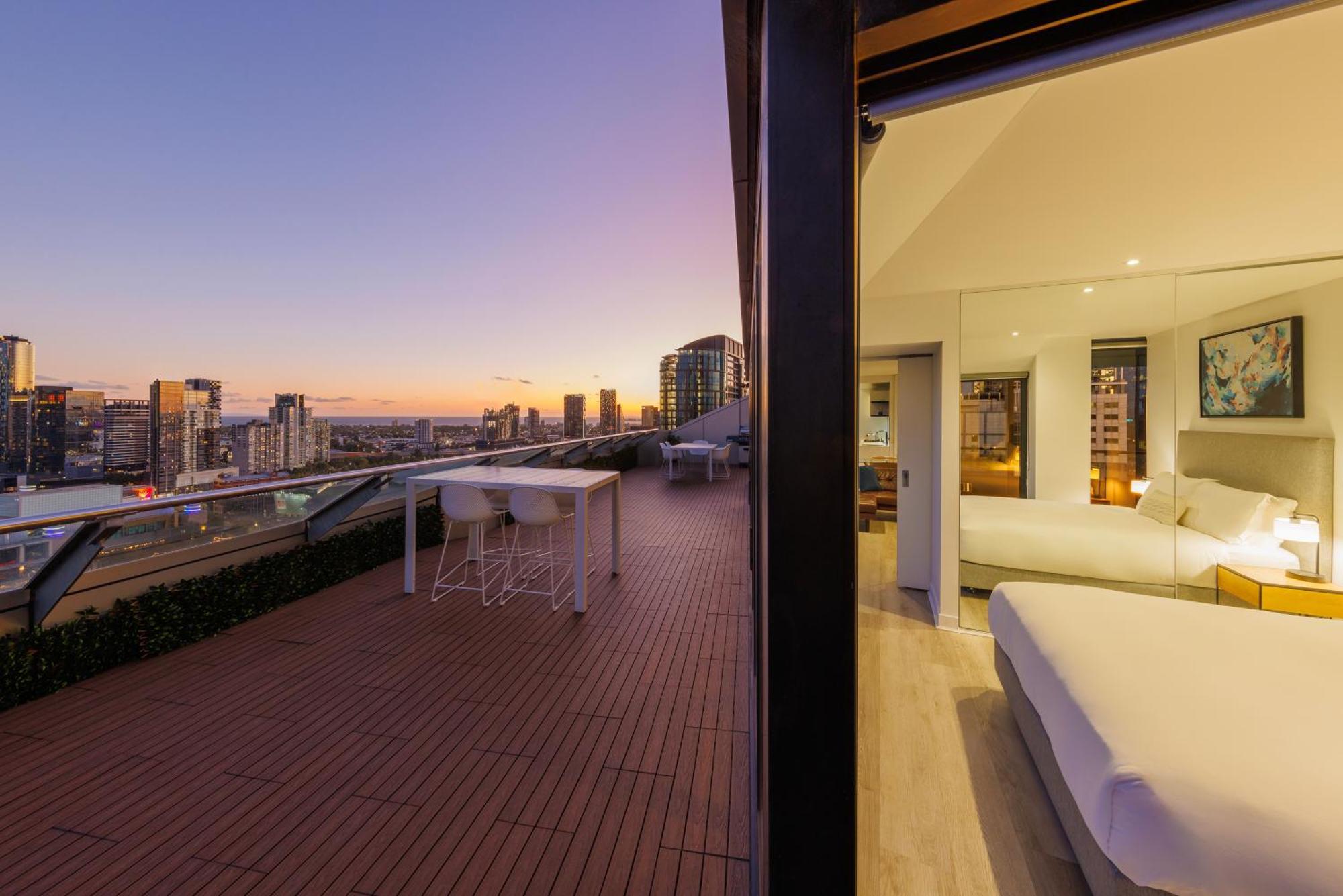Flinders Luxury Penthouse Leilighet Melbourne Eksteriør bilde