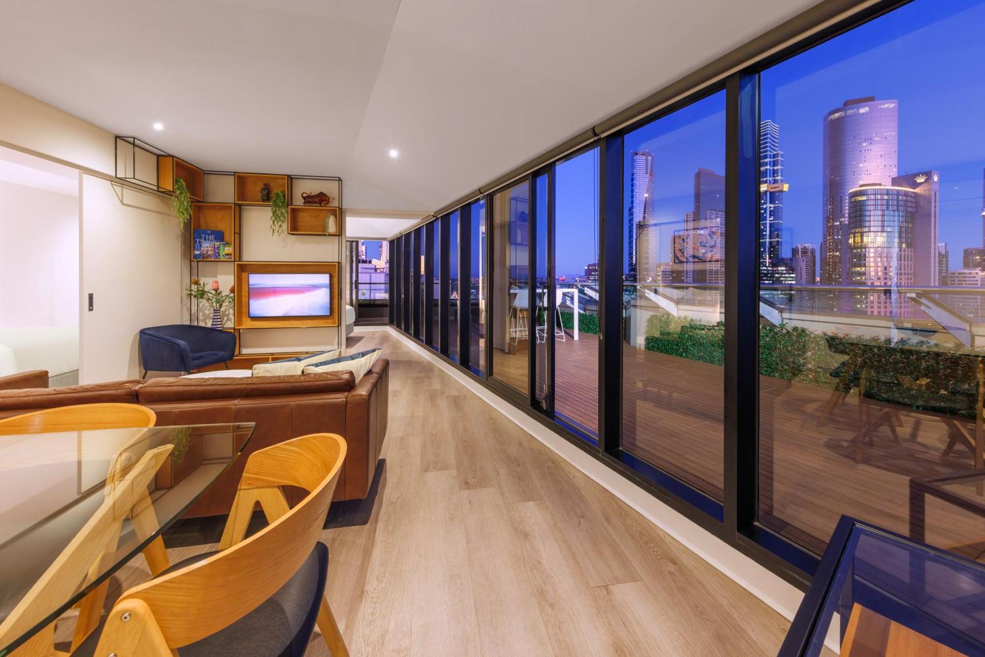 Flinders Luxury Penthouse Leilighet Melbourne Eksteriør bilde